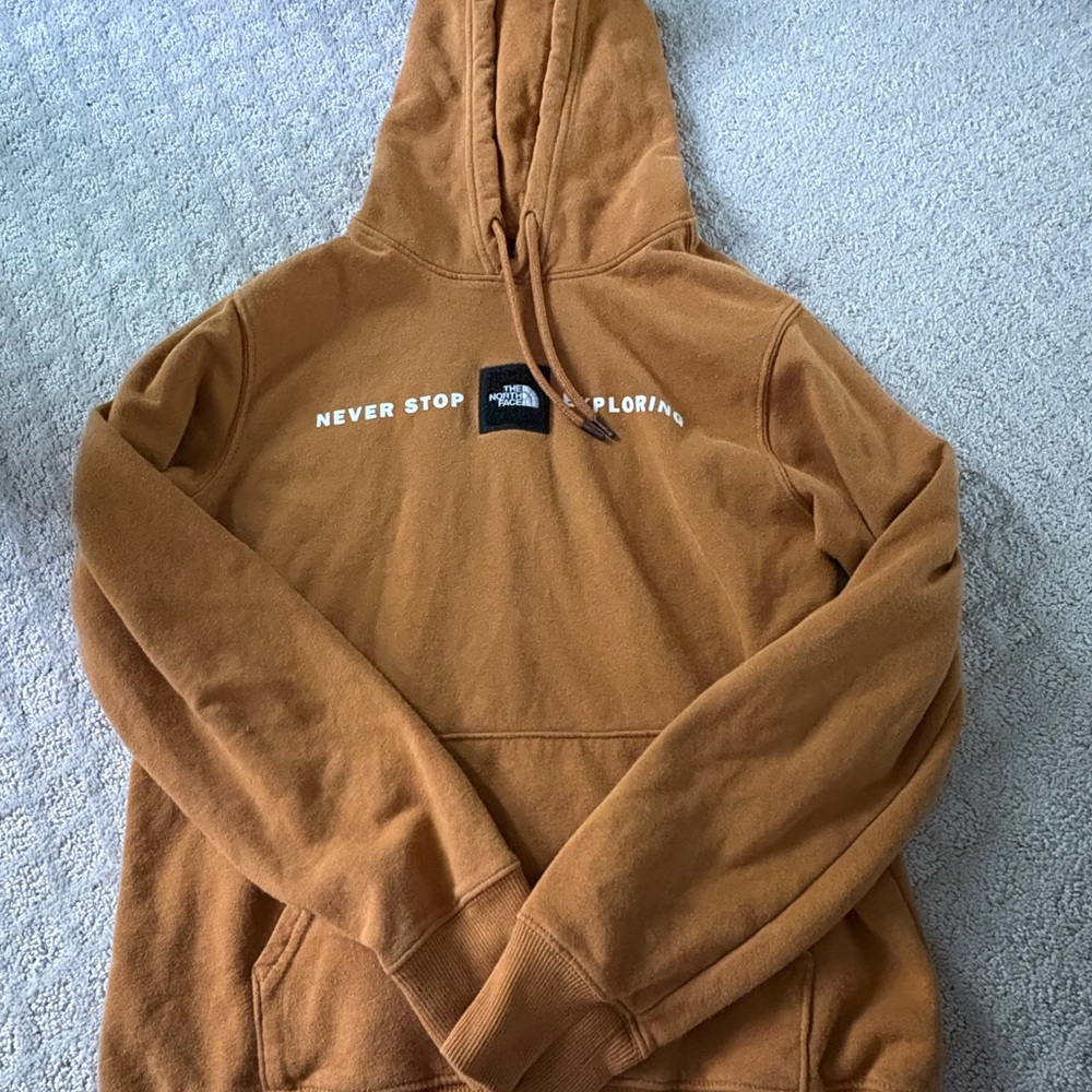 The North Face Tan Pullover Hoodie